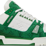 Louis Vuitton Trainer 'Green Monogram Denim'